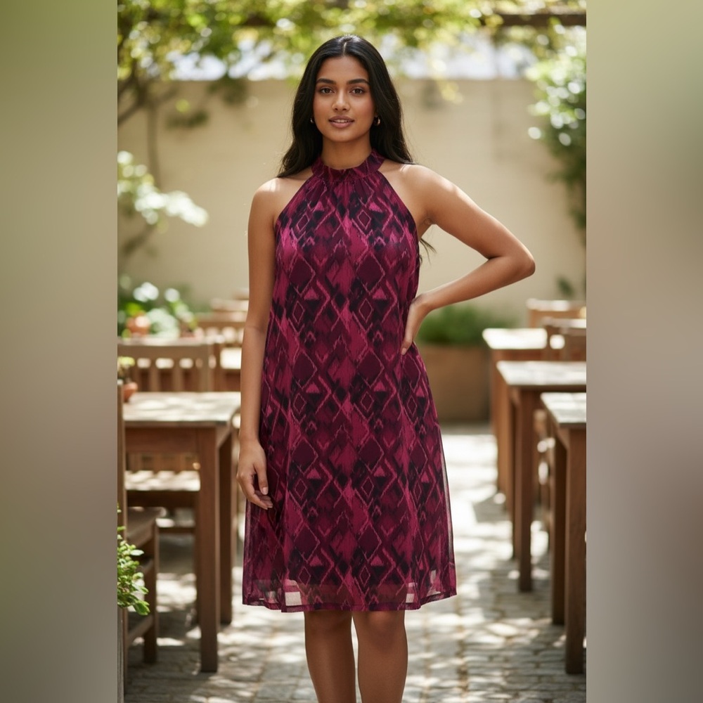 CUPCAKE AND CASHMERE A-LINE MIDO DRESS